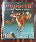 LITTLE GOLDEN BOOKS RUDOLPH the RED-NOSED REINDEER