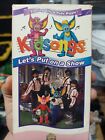KIDSONGS Let's Put on A Show VHS 1995 Rare Sing-A-Long Kids Show The Biggles