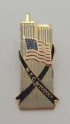 World Trade Center Never Forget Remembrance Lapel Hat Pin 9/11/2001