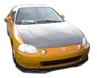 Carbon Creations OEM Hood - 1 Piece for 1993-1997 Del Sol (For: Honda)