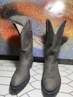 Masterson Mens Western Cowboy Boots RB 4003 Leather  Gray  Size 12 D