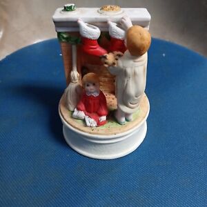 Christmas Themed Ceramic Music Box - 224
