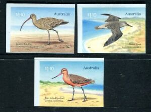2021 Migratory Shorebirds MUH Set of 3 Booklet Stamps