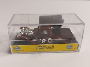 HO Models 1932 Ford Pickup Truck Coffee Brown Body For  Slimline Chassis Signed