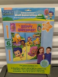 Bubble Guppies Scene Setter Birthday Party Photo Background Molly Gil Oona