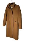 Aritzia Wilfred XXS Cocoon Coat Funnel Neck Trench Wool Cashmere Cigar $378