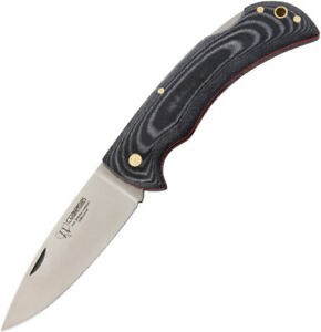 Cudeman Folding Pocket Knife New Lockback Hunter Black Micarta 325-M