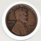 Rare 110 Year Old 1914 US Lincoln Wheat Penny Collection WWI Copper War Coin USA