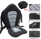 Adjustable Padded Deluxe Kayak Seat Detachable Back Backpack Bag Canoe Backrest