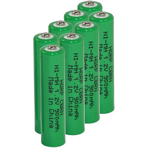 8pcs Batteries for Sennheiser PXC350 PXC450 RS110 RS120 RS130 RS160 RS170 RS180