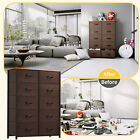 TAUS 10-Drawer Storage Dresser Closet Cabinet Organizer Bedroom Furniture