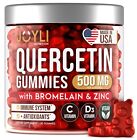 Quercetin Gummies 500mg | Quercetin with Bromelain Zinc Vitamin C & Vitamin D3