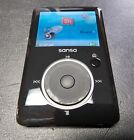 SanDisk Sansa Fuze Media Digital MP3 Player, 4GB Storage, Color Black, Working