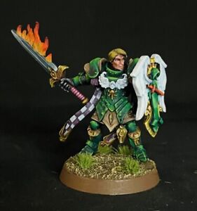 Reaper Resin Miniature Painted Almaran The Gold Paladin Warrior D&D