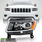 2014-2016 Jeep Grand Cherokee Halogen Chrome Trim Projector Headlight - Driver (For: Jeep Grand Cherokee)