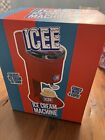 Icee Ice Cream Machine - Soft Serve Maker With 2 Cups
