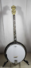 Vintage/Antique 1920s30s Melody King Ornate Hand Tooled Tenor Banjo W/Case
