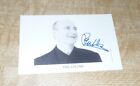 Phil Collins, Original Signed Autographcard IN 3 7/8x5 7/8in (2) + Autographcoa