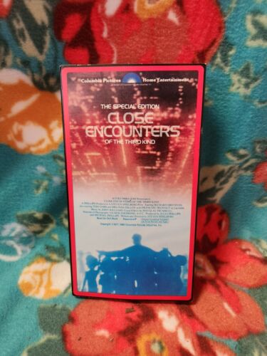 Close Encounters of the Third Kind VHS 1980 Columbia Pictures GATEFOLD 1st Ed.