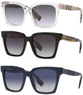 Burberry Women's Maple Square Cat Eye Sunglasses w/ Gradient Lens BE4335 Italy