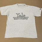 VINTAGE Yale Bulldogs Shirt Adult Extra Large Gray University NCAA Logo 90s Mens
