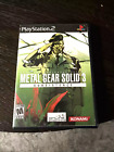 Metal Gear Solid 3: Subsistence (Sony PlayStation 2, 2006 disc 1 only with case
