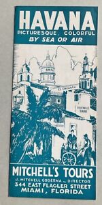 1941 Havana Cuba Travel Brochure