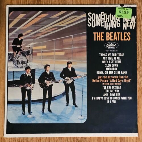 The Beatles SOMETHING NEW original 1964 MONO FIRST PRESSING FACTORY SEALED