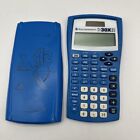 Texas Instruments TI-30X IIS Blue Scientific Calculator  Tested & Works