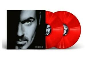 George Michael Older 2 x RED COLOURED VINYL LP SET NEW SEALED Gatefold in hand