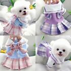 Dog Clothes Puppy Dress Skirt Cat Dog Harness Knitted Sweater Warm Coat Poodle`