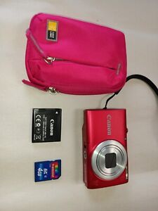 Canon PowerShot A4000 IS 16.0MP Digital Camera - Pink