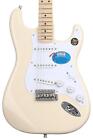 Fender Jimmie Vaughan Tex-Mex Stratocaster - Olympic White with Maple