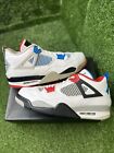 Nike Air Jordan 4 What The size 13 CI1184-146 OG IV Retro Fire Red Cement