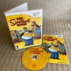 The Simpsons Game Nintendo Wii 2007 CIB Complete with Manual TESTED Working