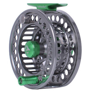 Fly Fishing Reel Large Arbor CNC-machined Aluminum Alloy Body Fly Reel 5/6 7/8wt