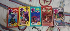 Barney & the Backyard Gang -  VHS Lot 5 (Various 1990-1991 Releases, Read Desc.)