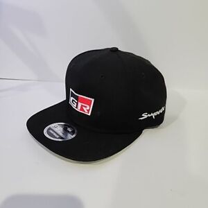 New Era 9FIFTY GR Gazoo Racing  Supra Hat Cap Snap Back Black Flat Bill  2019