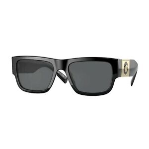 Versace VE4406 Black/Dark Grey Sunglasses for Men