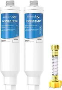 Waterdrop RV Water Filter, RV Inline Hose Water Filter,  Camper Water Filter