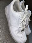 Nike Air Force 1 Low Triple White Sneakers 315115-112 Women's Shoes size 12