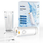 SEJOY Portable Mini Water Flosser Cordless Teeth Cleaner Oral Irrigator Travel