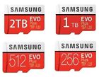 512GB SAMSUNG EVO Plus Micro SD MicroSDXC Flash Memory Card w/ SD Adapter new