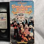 Disney Home Videos VHS 935 Sing Along Songs Vol 7 Disneyland Fun