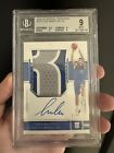2018 National Treasures Luka Doncic RPA Rookie Patch Auto #127 /99 BGS 9 Mint+