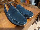 Allen Edmonds TURNER PENNY Suede Navy Blue Loafers Men’s Size 12D