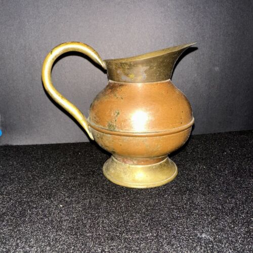 Vintage Copper & Brass Jug. Vase. Garden Watering Can. Beautiful Quality