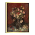 Framed Canvas Prints Van Gogh Painting Repro Home Decor Wall Art Floral Pictures