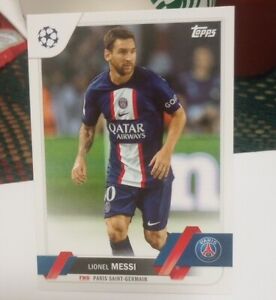 New ListingLionel Messi 2022-23 Topps UEFA Club Competitions Soccer  #1 PSG