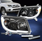 For 2006-2009 Toyota 4Runner LED Tube Black Projector Headlights Lamps w/DRL Kit (For: 2006 Toyota 4Runner SR5 Sport Utility 4-Door 4....)
